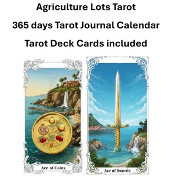 Tarot journal 365 days calendar includes tarot deck - Picture 2 of 4
